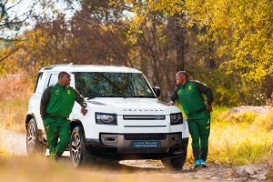 Land Rover’s  Defender ambassadors now includes six Springbok and British & Irish Lions Players